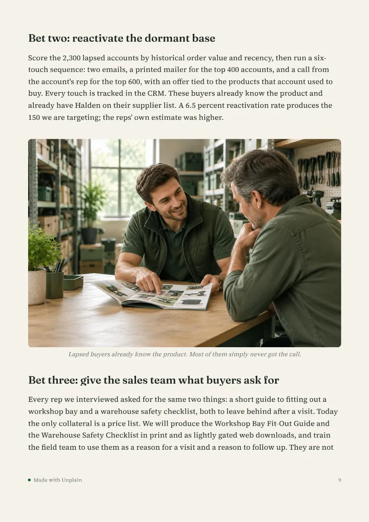 Page 9 of The 90-Day Turnaround.